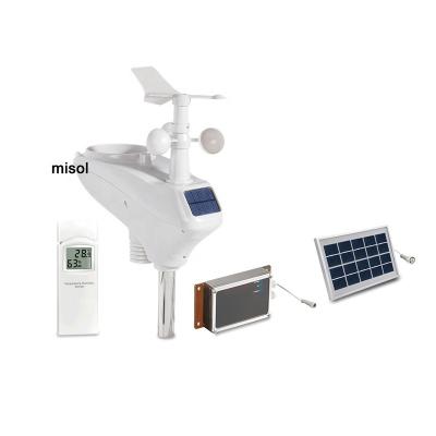 China Misol 2 sets professional WH6007 WCDMA/GSM WH6007 Wunderground SMS message GPRS weathercloud weather station for sale