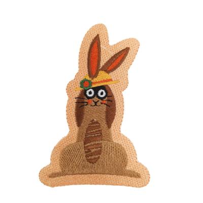 China Viable factory specializes in customizing animal cartoon embroidery patches on cases and clothing bags for sale