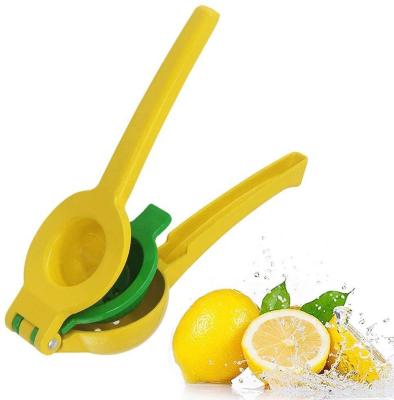 China Viable Premium Quality Metal Citrus Juicer 2-in-1Orange Manual Citrus Juicer Lemon Squeezer With Handle for sale