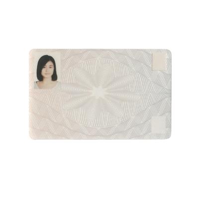 China Waterproof/Waterproof Custom Overprint Plastic Hologram Overlay ID Card RFID ID Card With Photo Print By Zebra evilos ID Printer for sale