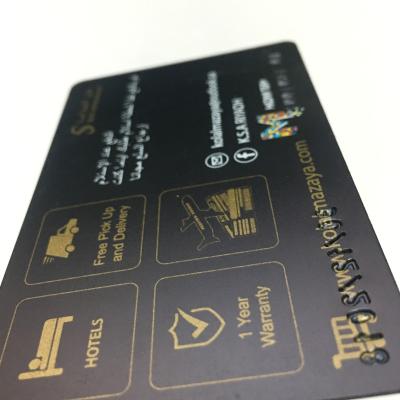 China 999.9 Gold PVC Full Color Clearing Smart Card PVC Barcode Card Glossy Printing Black Card Game Cards With Gold Special Ink Printing for sale