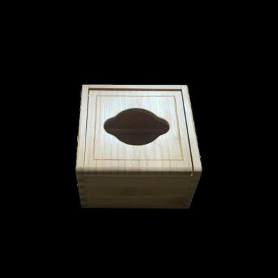 China CLASSIC Bamboo Tissue Box (04N) for sale