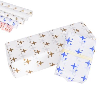 China New Design Recyclable 17g Clothes Custom Logo Gift Wrapping Tissue Packaging Tissue Paper Tissue Wrapping Paper for sale