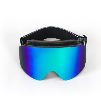 China Sports Sunglasses Wholesale Custom Magnetic Snow Ski Goggles 2021 Mens Womens Snowboarding Uv400 for sale