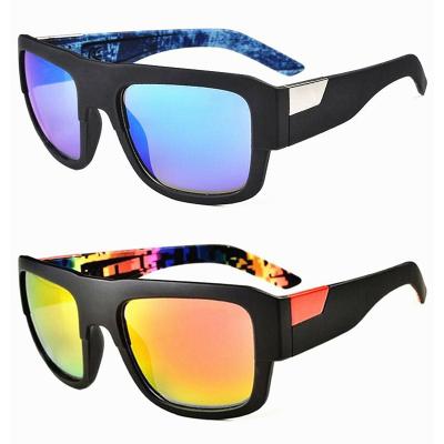 China Fashion Sunglasses 2021 Hot Fashion Men's Classic Recycling Sunglasses New Big Glass Frame Outdoor Sports Sunglasses for sale