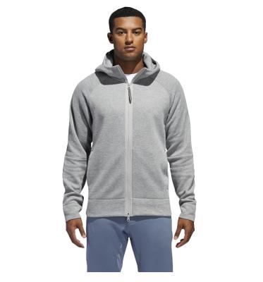 China Breathable Custom tracksuit slim fit 2 piece with zipper blanks hoodies full zip up hoodie for sale