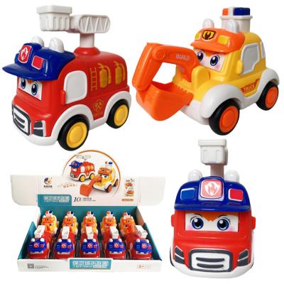 China Wholesale Price Friction Toy Cars Mini Friction Construction Truck Vehicles Mini Truck Vehicle Toy For Kids for sale