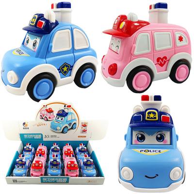 China Popular Cute Friction Toy Most Cartoon Press Car Pull Back Car Kids Mini Toy Car Set With Good Price for sale