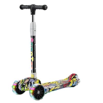 China China Wholesale Child Scooter Baby Adjustable Cheap Kids Scooter 3 Wheel Foot Scooter for sale