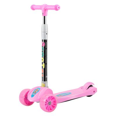 China 2022 Best Selling Child Factory 3 Wheels 2 In 1 Kick Scooter For Kids With Seat Good Looking Durable Kids Scooter With PU Flash Light for sale