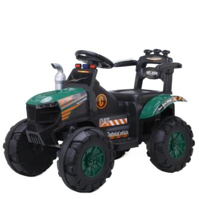 China Ride on toy kids ride on wheel 12v kids power car electric remote control car tractor outdoor drivetoy for sale