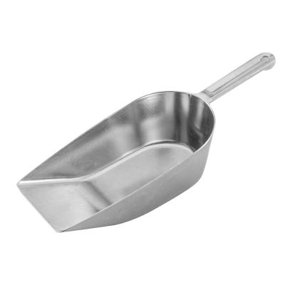 China Sustainable 435mm ice scoop  ice cream shovel  pet food scoop Aluminum Ice Scoop Set for Bar Wedding Popcorn for sale