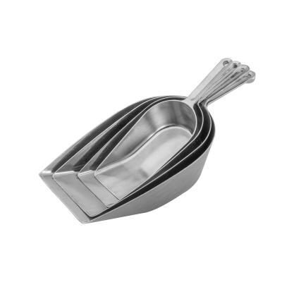 China Sustainable OEM factory hot sell Different Style cream  aluminum alloy ice scoop with great price for sale