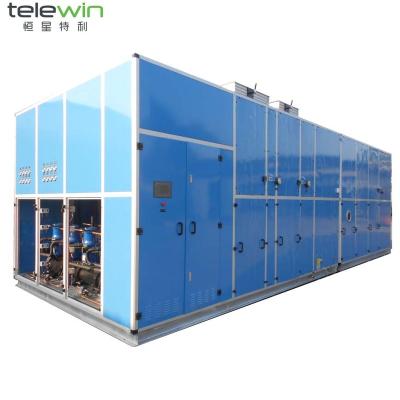 China Large Industrial and Commercial Open Space Water Cooled Packaged Unit with Hygienic Tube-and-SHELL Condenser Air Handling Unit for sale