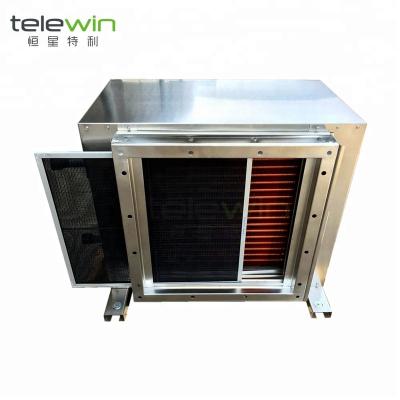 China Constant Temperature Humidity ISO 7 Cleaness Off Shore Anti-Corrosion SS304 Air Cooler Casing Frame Fin Cooled Water Cooling Fan Coil Unit HVAC for sale