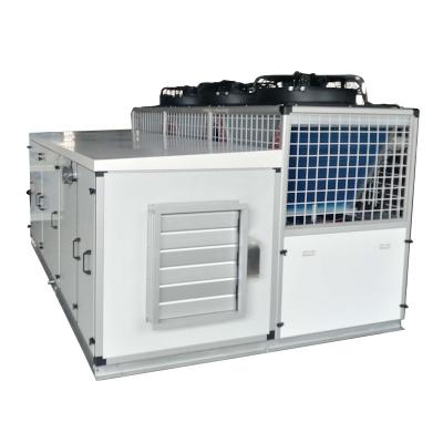 China Sufficient cooling custom waterproof rooftop package unit air cooled hygienic all-in-one dx air conditioner air handling unit for sale