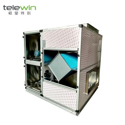 China Hotel Fresh Air Heat Recovery AHU Air Conditioning Units For Energy Saving for sale