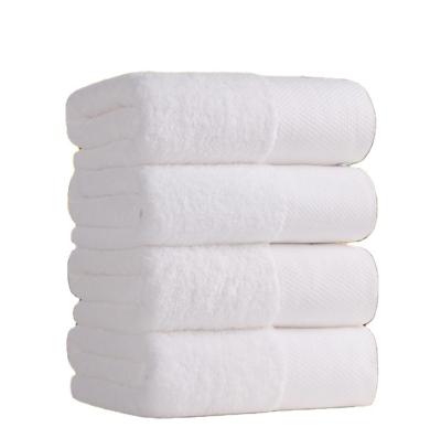 China New Type Safe For Kids Low Price White Cotton Gym Sports Face Towels for sale