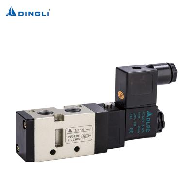 China VF General Series Five Way Air Control Two Position Pneumatic Solenoid Valve for sale