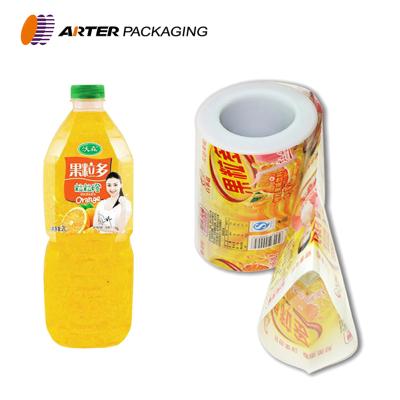 China Shrink Colored Printing Custom Flexible Plastic PVC Heat Bottle Shrink Sleeve Label for sale