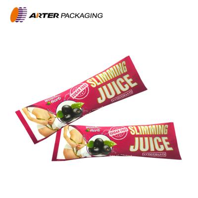 China Moisture Proof Lamination Film Aluminum Foil Juice /coffee/fruit/roll Sachet Packaging Bag for sale