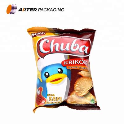 China Moisture Proof Custom Printed Laminated Plastic Potato Chips Packaging Bags for sale