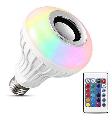 China RGB W Temperature Music Bulb Speaker for Smart and Party Atmosphere LED Light Source for sale