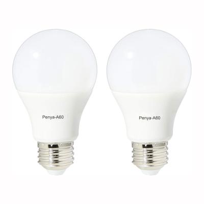 China Fuente de luz de LED blanca Luz de bombilla incandescente Tipo A60 bombilla LED para factor de potencia PF 0.95 en venta