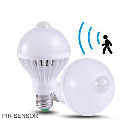 China Sensor Switch Mode High Lumens Infrared Pir Motion Sensor Light Bulb with Smart Bulb for sale