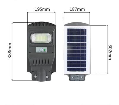 Chine 8AH 3,2 V batterie lampes solaires de sécurité de rue lampes LED pour les zones commerciales à vendre