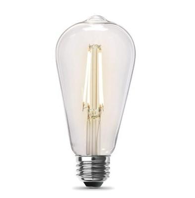 China Lamp Luminous Flux lm 800 E27 Home Led Filament Glass St19 St64 Led Bulb Light for sale