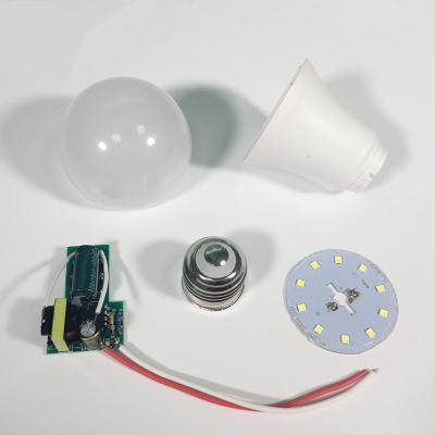 China Skd Led Bulb A60 Housing Pc Cover 7W 9W 12W Led Chip Bulb Raw Materials Lumen 900LM 10% for sale