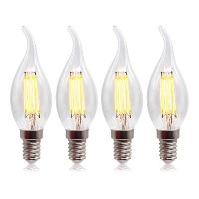 China High Light Efficiency E14 Dimmable LED Candle Bulb C35 for Better Color Rendering for sale