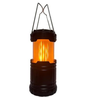 China Solar Camping Light 18650 Outdoor USB Rechargeable Flickering Flame Mining Lanterns LED Emergency Portable Lighting for sale