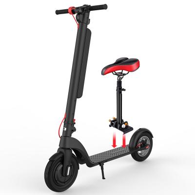 China HX X8 unisex long range 450w powerful suter electric scooter with seats for adults for sale