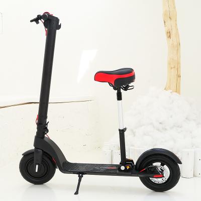 China Unisex Electrico Escooter 350W 25Km/H High Quality Removable Battery Scooter Folding Mobility Scooter for sale