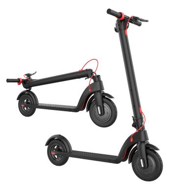 China Battery hx x7 foldable wholesale foldable adult electric scooter 350W for sale