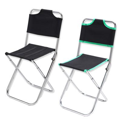 China Modern Multiple Functions Folding Chair Outdoor Backrest Fishing Stool Folding Harness Aluminum Chair for sale