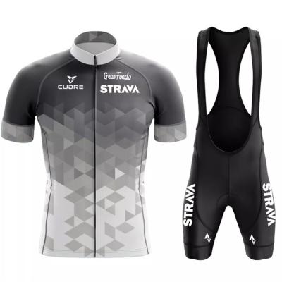 China Breathable Breathable And Comfortable Cycling Suit Elasticity Mesh Fabric Cycling Suit for sale