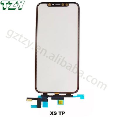 China Front Outer Glass Panel With Flex Cable For Touch Screen Digitizer iphone xs xs touch screen for sale