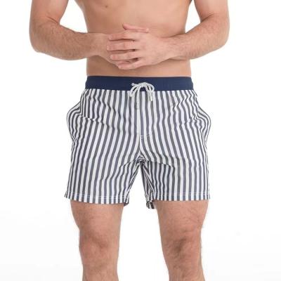 China Wholesale Cargo Plus Size New Shorts Men's Summer Casual Style Multi-pocket Shorts Stripe Swim Trunk Custom Shorts for sale