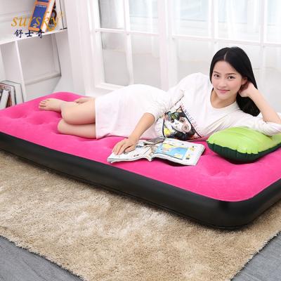 China Factory Customized PVC Air Travel Mattress Good Quality Modern European Designed Camping Inflatable Mattress for sale