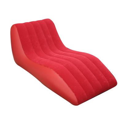 China Customizable multifunctional inflatable massage beach leisure bedroom living room air sofa office outdoor sofa for sale