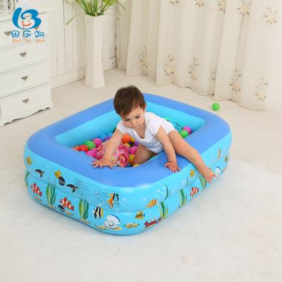 China Ground PVC Family PVC Equipment Large Basket Ball Inflatable Swimming Pool for sale