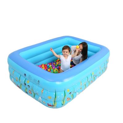 China New Popular PVC Children Swimming Pool For Family Multi-size Swimming Baby Swimming Inflatable Pool for sale