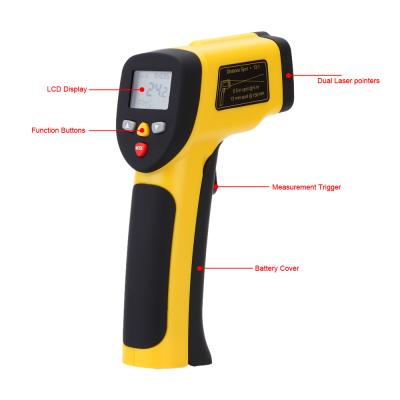 China DONGGUAN XINTAI LONG TERM Handheld Infrared Thermometer Digital Temperature Instrument with Laser Aiming 12:1 for sale