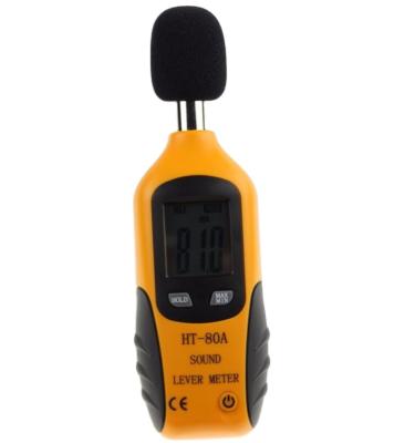 China Xintest ht-80A mini sound level meter for office /factory/ hotel/hospital/school 170*58*35mm for sale