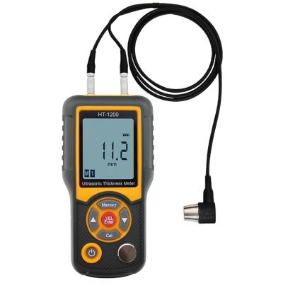 China ODM Hti HT-1200 Digital LCD Resolution Ratio 0.1mm Thickness Meter Factory Portable Ultrasonic Sounder Type 0~40 HT-1200 OEM 1000~9999m/s for sale