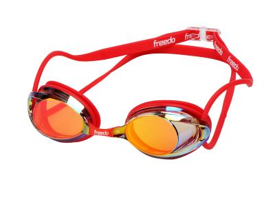 China Natación adulta que compite con gafas/gafas rojas del traje de baño del entrenamiento de Customered en venta