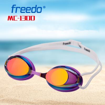 China L / M / S Optional Adult Racing Swimming Goggles Anti Fog Water Resistance for sale